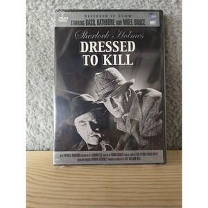 Sherlock Holmes Dressed to Kill DVD NEW Factory Sealed Rathbone Nigel Bruce NWT